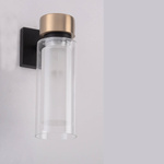 WALL LAMP E14 SANDY BLACK ANTIQUE BRASS IP44 (22135 Zambelis) - Zambelis