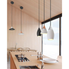 Lampa wisząca Tentor Biało - czarna AZZARDO (AZ3098-AZ3099)