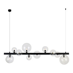 Stelaż podłużny do lampy BUBBLES LAMPBODY LINE 10 Czarny (AZ5866) - Azzardo