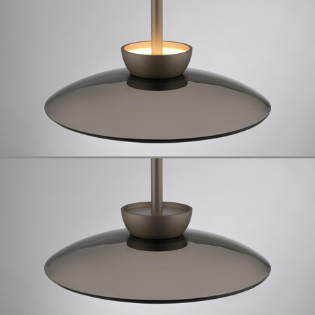 Lampa ze ściemnianiem i płynną regulacją wysokości PURE MOON BRĄZOWY (2191-97) - Paul Neuhaus