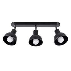 Plafon ELBA 3 czarny (SL.1318) - Sollux Lighting