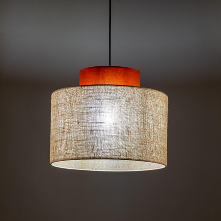 DUO JUTA BROWN LAMPA WISZACA 1 (3139) - TK Lighting