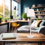Lampka na stół Toscana IP 44 white 2W (ML1294) - Milagro