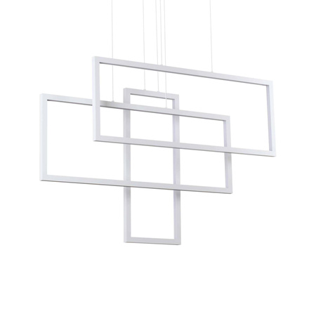 Lampa wisząca FRAME Biały (FRAME_SP_RETTANGOLO_BIANCO) - Ideal Lux