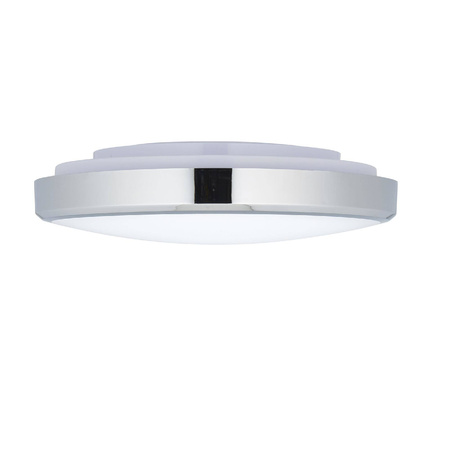Plafon Cobra CCT chrome IP44 15W (94520) - Saxby