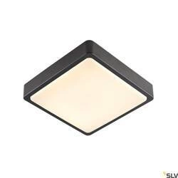 AINOS SQUARE SENSOR, lampa ścienna i sufitowa natynkowa LED outdoor, kolor antracytowy, przełącznik CCT, 3000/4000K (1003452) - SLV