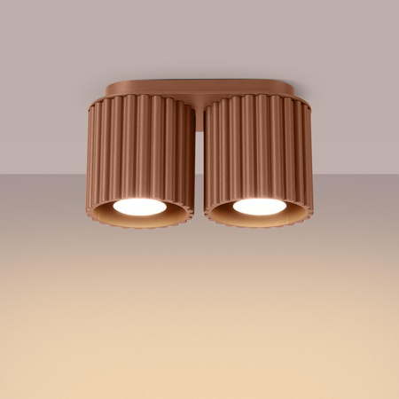 Plafon AURA 2 mocca GU10 (SL.1805) - Sollux Lighting