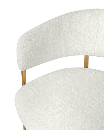 Krzesło barowe DELTA 65 białe (KH13011001220) - King Home