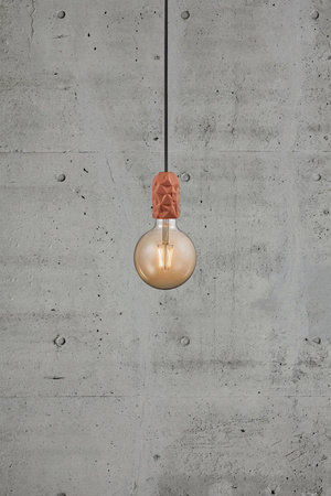 Lampa wisząca HANG Nordlux E27 40W Porcelana Brązowy