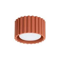 Plafon AURA 1 ochra czerwona Gx53 (SL.1802) - Sollux Lighting