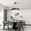 Wisząca Reus LED  czarna (LP-8069/1P LED BK) - Light Prestige