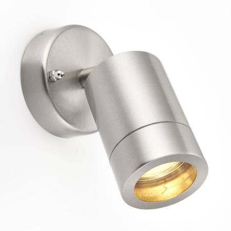 Kinkiet Palin 1lt spot wall IP44 7W (75448) - Saxby