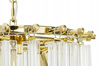Lampa wisząca WAVE złota 60 cm (DP0339-600 gold) - Step into Design