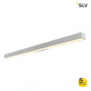 Q-LINE LED ścienna, srebrnoszara, 3000K