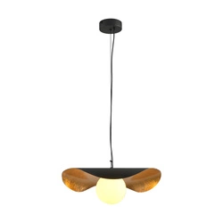 Lampa wisząca ENZO czarno złota 80 cm (ST-F22020601-D80 black) - Step into Design