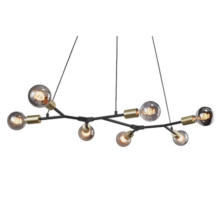 Lampa wisząca JOSEFINE Nordlux E27 7x60W Metal Czarny