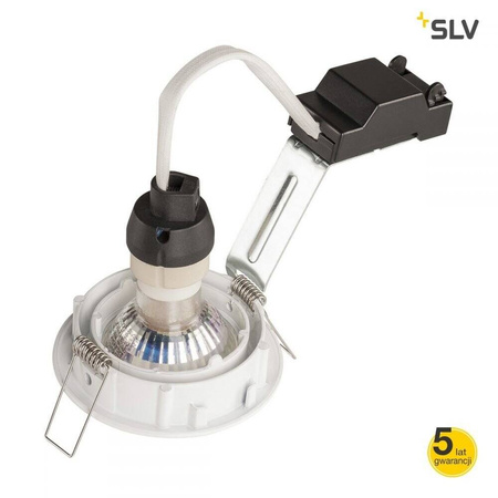 PIKA QPAR51, sufitowa, do wbudowania, ruchoma biała, max. 50W