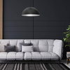 Lampa wisząca BETA BLACK/WHITE Ø 45 cm (MLP8955) - Milagro