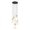 SOPHIA COGNAC WHITE LAMPA WISZACA 5XE14 (11593) - TK Lighting
