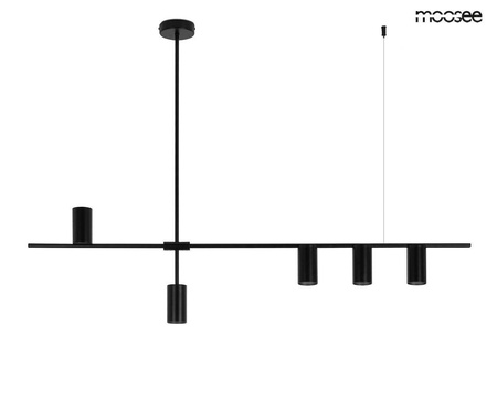 Lampa wisząca MODERNO czarna (MSE1501100334) - Moosee