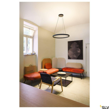 Lampa świecąca góra/dół ONE CUBE UP/DOWN 3000 K, DALI 2, Touch, czarna (1007665) - SLV
