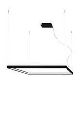 Żyrandol NELYA L czarny LED 4000K (TH.157) - Thoro Lighting