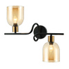 Kinkiet Servio  (WL-66892-2A-BK-AMB) - Italux
