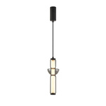 Lampa wisząca Bruni (PND-27372-1-19W-BK) - Italux