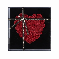 Serce z róż czerwone - DomenoLED