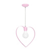 Lampa wisząca AMORE PINK 1xE27 (MLP9953) - Milagro