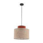 DUO JUTA BROWN LAMPA WISZACA 1 (3139) - TK Lighting