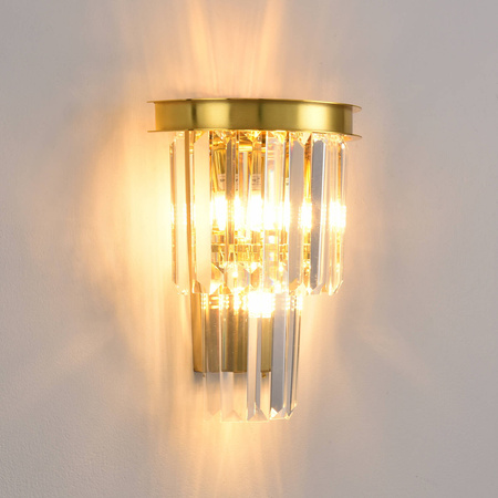 Kinkiet SPLENDORE złoty 20 cm (DN915-W) - Step into Design