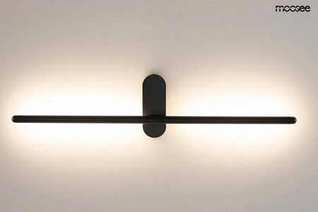 Lampa ścienna TOBIA czarna (MSE010100350) - Moosee