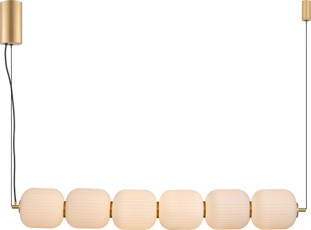 AKARI LAMPA WISZĄCA ZŁOTA/GOLD (DU31292/50W) - Zuma Line