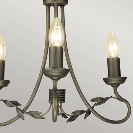 Żyrandol Olivia (OV3-BLK-GOLD) - Elstead Lighting