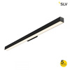 Q-LINE LED ścienna, czarna, 3000K