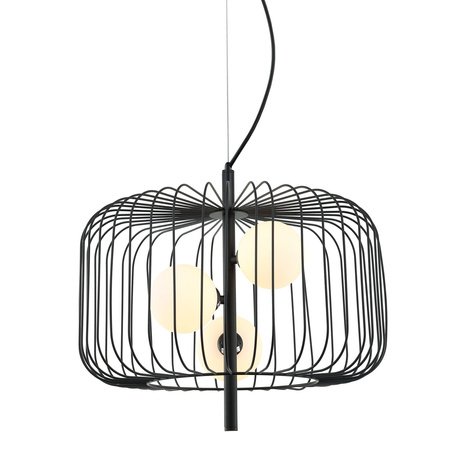 Lampa Wisząca Daren (MDM-3936/3 BK) - Italux