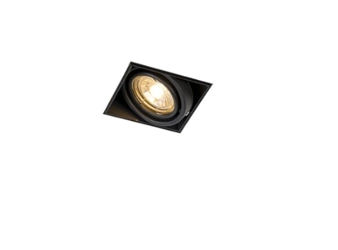 Oprawa wpuszczana SQUARES 50x1 230V BEZ RAMKI kol. CZARNY (37011-0000-U8-PH-12) - Aqform 