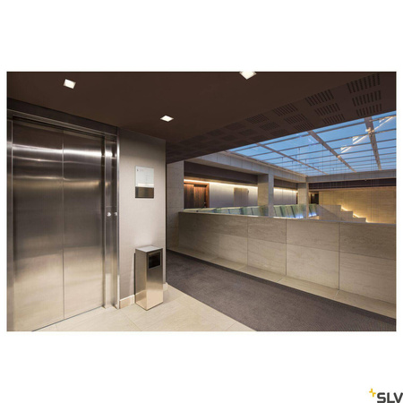 VERLUX, lampa wpuszczana, LED, 3000K, kolor biały matowy, D/S/G 8,5/8,5/4,5 cm, 10W (112682) - SLV