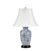 Lampa stołowa Blue Ginger Jar (BLUE-G-JAR-TL) - Elstead Lighting