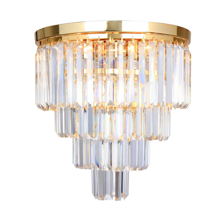 Lampa sufitowa FC17106/4+1-GLD AMEDEO ZŁOTA - Zuma Line