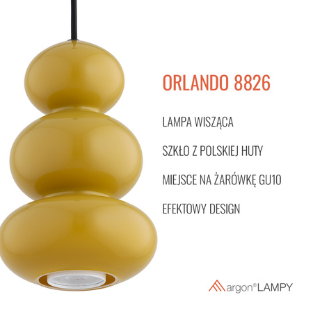 Pojedyncza lampa wisząca  ORLANDO  (8826) - Argon