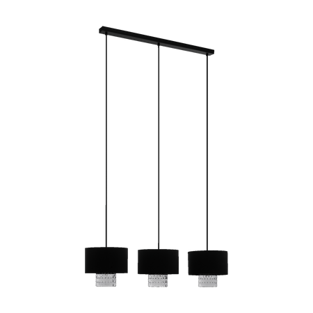 Lampa wisząca SAPUARA czarna (39978) - EGLO