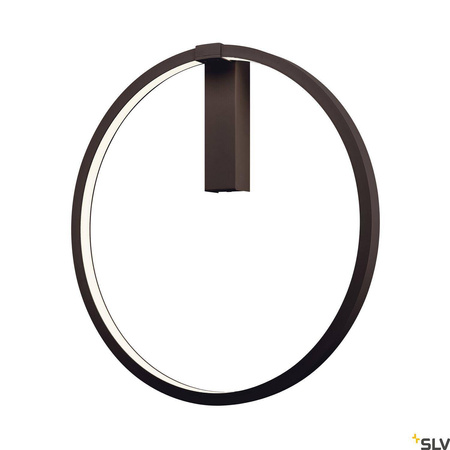 ONE 60 DALI, wewnętrzna oprawa ścienna LED, czarna, 3000K/4000 K (1002918) - SLV