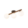 Lampa sufitowa ESTERA WOOD ORZECH 3 PŁ (10269) - TK Lighting