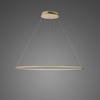Lampa wisząca Ledowe Okręgi No.1 60cm 3k mocha (LA073/P_60_in_3k_mocha) - ALTAVOLA DESIGN