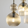 SOPHIA COGNAC LAMPA WISZĄCA 6XE14 (11044) - TK Lighting