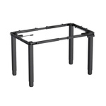 Regulowany elektrycznie stelaż do dużego biurka Control Flex Pro Czarny (LV1352) - LVN SYSTEM