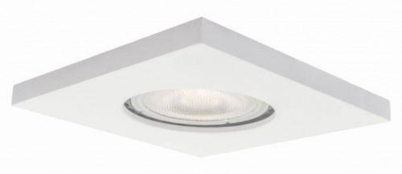 Oczko Lagos podtynkowe kwadratowe nieruchome biale IP65 ( LP-440/1RS WH square) - Light Prestige