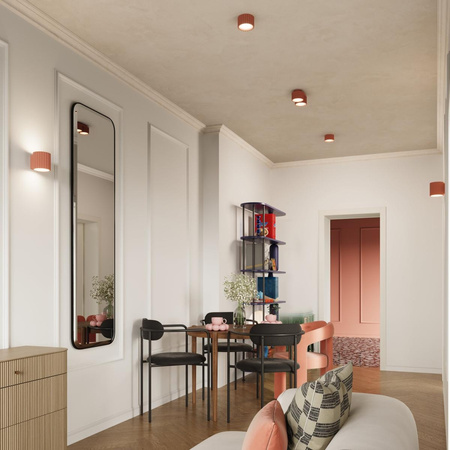 Plafon AURA 2 brzoskwiniowy Gx53 (SL.1828) - Sollux Lighting